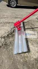 Thước Gạt Bê Tông Siêu Phẳng Nhôm Dày 1200x200mm – Tay Cầm Nối Dài 5.4m