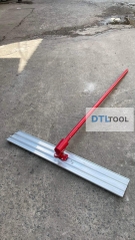 Thước Gạt Bê Tông Siêu Phẳng Nhôm Dày 1200x200mm – Tay Cầm Nối Dài 5.4m