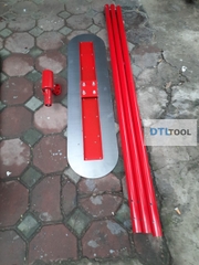 Thước Gạt Bê Tông Siêu Phẳng Mâm 1200x300mm – Tay Cầm 3 Đoạn Nối Dài 5.4m | DTLTOOL