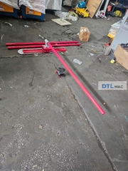 Thước Gạt Bê Tông Điện 21V 1.2m x 0.2m – Tay Nối 5.4m