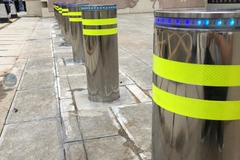 Trụ thuỷ lực Bollard - Cột Inox nâng hạ thuỷ lực chặn xe