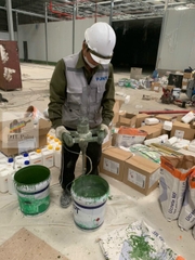 Ucrete MF - Bộ 20.28Kg Sàn tự san phẳng gốc polyurethane không mối nối, không dung môi, cho bề mặt nhẵn nhụi. Chống mài mòn cao