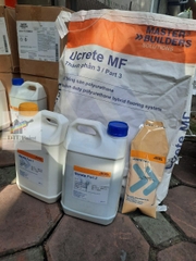 Ucrete MF - Bộ 20.28Kg Sàn tự san phẳng gốc polyurethane không mối nối, không dung môi, cho bề mặt nhẵn nhụi. Chống mài mòn cao