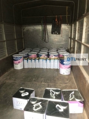 KCC Unipoxy Lining Dark Grey Bộ 16L – Sơn Sàn Epoxy Tự San Phẳng Màu Xám (D80680) Chính Hãng