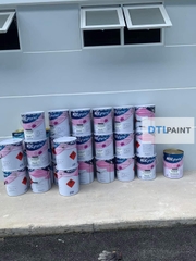 KCC Unipoxy Lining Dark Grey Bộ 16L – Sơn Sàn Epoxy Tự San Phẳng Màu Xám (D80680) Chính Hãng