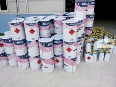 KCC Unipoxy Lining Dark Grey Bộ 16L – Sơn Sàn Epoxy Tự San Phẳng Màu Xám (D80680) Chính Hãng