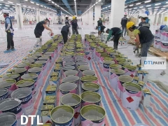 KCC Unipoxy Lining Dark Grey Bộ 16L – Sơn Sàn Epoxy Tự San Phẳng Màu Xám (D80680) Chính Hãng
