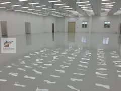 Unipoxy Linning Light Grey Bộ 16Lít -  Sơn Sàn Epoxy Tự San Phẳng màu ghi Sáng. Chính hãng KCC