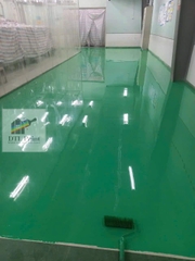 Unipoxy Linning Dark Green Bộ 16Lít - Sơn Sàn Epoxy Tự San Phẳng màu Xanh Đậm. Chính hãng KCC