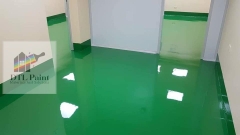 Unipoxy Linning Dark Green Bộ 16Lít - Sơn Sàn Epoxy Tự San Phẳng màu Xanh Đậm. Chính hãng KCC