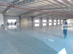 KCC Unipoxy Lining Light Grey Bộ 16L – Sơn Sàn Epoxy Tự San Phẳng Màu Ghi Sáng (Ral7035) Chính Hãng