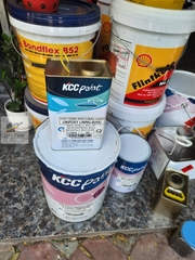 Unipoxy Linning Light Grey Bộ 16Lít -  Sơn Sàn Epoxy Tự San Phẳng màu ghi Sáng. Chính hãng KCC