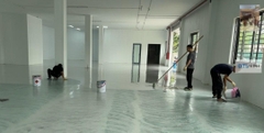KCC Unipoxy Lining Light Grey Bộ 16L – Sơn Sàn Epoxy Tự San Phẳng Màu Ghi Sáng (Ral7035) Chính Hãng