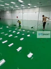 KCC Unipoxy Lining Dark Green Bộ 16L – Sơn Sàn Epoxy Tự San Phẳng Màu Xanh (G473505HS) Chính Hãng