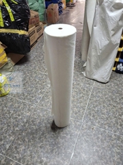 Vải Polyester có dệt khổ rộng 1m 60g/m² LDTL. Lưới Polyester chống thấm, gia cố góc chân tường, sàn mái