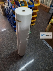 Vải Polyester có dệt khổ rộng 1m 60 - 65g/m² VDTL. Lưới Polyester chống thấm, gia cố góc chân tường, sàn mái
