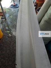 Vải Polyester có dệt khổ rộng 1m 60 - 65g/m² VDTL. Lưới Polyester chống thấm, gia cố góc chân tường, sàn mái