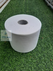 Vải Polyester có dệt khổ rộng 15cm 60 - 65g/m². Lưới Polyester chống thấm, gia cố góc chân tường, sàn mái
