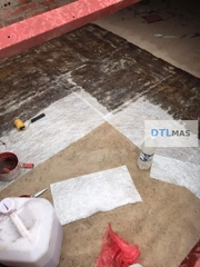 Vải Thủy Tinh Không Dệt MAT 100g/m² | Cuộn 1.04x48m | FRP Composite