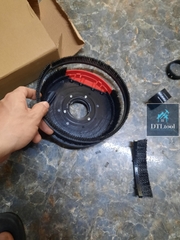 Vành chụp hút bụi đường kính 20cm, cao 2cm. Lắp chụp D100, D125mm