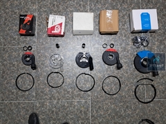 Vành chụp hút bụi thép đường kính 22cm, cao 2cm. Dùng lắp chụp đường kính D150mm