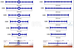 VINSTOPS V250 T0404 - Băng Cản Nước PVC Cho Khe Co Giãn, Mạch Ngừng Bê Tông - Rộng 250mm - Chiều dài theo yêu cầu