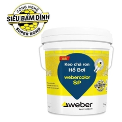 WeberColor SP 18.2kg - Keo chà ron gạch chuyên dụng cho bể bơi
