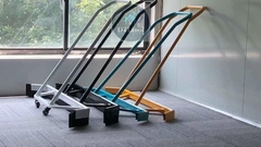Xe Gạt Bùn Đất Trong Mài Sàn, Gạt Nước Sân Tennis - Khung Nhôm Phủ Sơn Tĩnh Điện D30mm - Đế Gặt Xốp EVA - 2 Bánh Xe Cao Su - Dài 1400mm x Cao 900mm