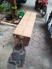 Xe Gạt Bùn Đất Trong Mài Sàn, Gạt Nước Sân Tennis - Khung Nhôm Phủ Sơn Tĩnh Điện D30mm - Đế Gặt Xốp EVA - 2 Bánh Xe Cao Su - Dài 1400mm x Cao 900mm