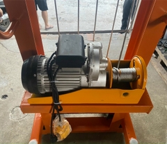 Xe nâng tay 1300kg Lắp Tời Điện - Nâng cao 1,6m Niki
