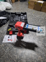 Súng Điện Bơm Keo Chà Ron Epoxy 2 Thành Phần Cầm Tay XM-MFQ + 2 Pin Lithium 21V (6000mmAh)