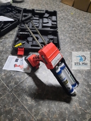 Súng Điện Bơm Keo Chà Ron Epoxy 2 Thành Phần Cầm Tay XM-MFQ + 2 Pin Lithium 21V (6000mmAh)