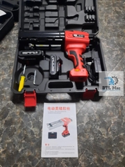 Súng Điện Bơm Keo Chà Ron Epoxy 2 Thành Phần Cầm Tay XM-MFQ + 2 Pin Lithium 21V (6000mmAh)