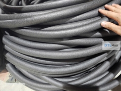 Ống Xốp PE Foam Dạng Rỗng Ø30/14–15mm Màu Xám | Cuộn 200m, Cắt Theo Yêu Cầu