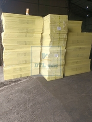 Xốp XPS dày 25mm, Tỉ trọng 38kg/m3, Kích thước 1200x600mm. Xốp cách âm, cách nhiệt, chống nóng, bảo vệ lớp chống thấm, chèn khe lún
