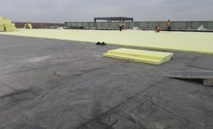 Xốp XPS dày 100mm, Tỉ trọng 30kg/m3, Kích thước 1200x600mm. Xốp cách âm, cách nhiệt, chống nóng, bảo vệ lớp chống thấm, chèn khe lún