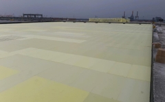 Xốp XPS dày 100mm, Tỉ trọng 35kg/m3, Kích thước 1200x600mm. Xốp cách âm, cách nhiệt, chống nóng, bảo vệ lớp chống thấm, chèn khe lún