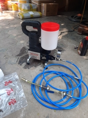 Bơm Keo Gạch Ộp - COMBO 8 Sản Phẩm: Bộ máy + Dụng Cụ + Vật Liệu