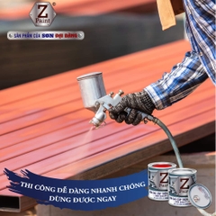 Z-PAINT 5Kg - Sơn phủ cao cấp trên Kẽm và Inox
