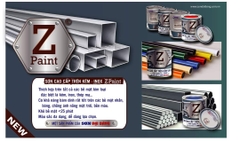 Z-PAINT 2.5Kg Trắng - Sơn phủ cao cấp trên Kẽm và Inox