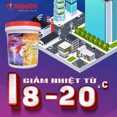 Munich UV20 18L - Sơn chống nóng, sơn cách nhiệt