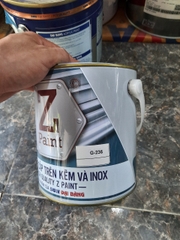Z-PAINT 2.5Kg Trắng - Sơn phủ cao cấp trên Kẽm và Inox