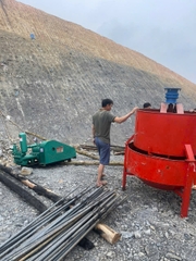 Máy Bơm Vữa HJB-6 5.5Kw/380V - Máy bơm vữa 2 Piston