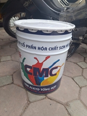 Sơn Phủ Alkyd MAU KHÔ CMC - Màu Trắng - Thùng 20Kg