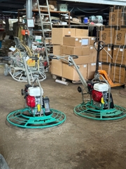 Máy Xoa Nền Bê Tông Tốc Nhanh Nikipro HKT-36 lắp đầu nổ Honda GX200 Thailand (Chưa Gồm Mâm Xoa)