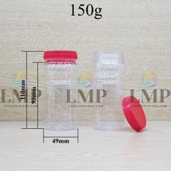 Hũ muối tiêu nắp 2 ngăn 150g