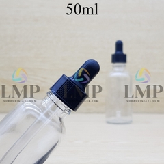 Chai tinh dầu nắp bóp khoen nhựa sọc 50ml