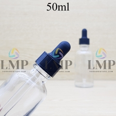 Chai tinh dầu nắp bóp khoen nhựa sọc 50ml