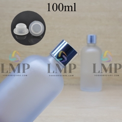 Chai tinh dầu phun mờ nắp xi KO viền 100ml