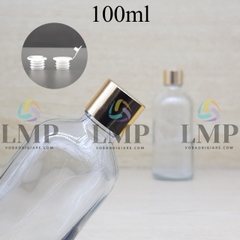 Chai tinh dầu nắp xi KO viền 100ml